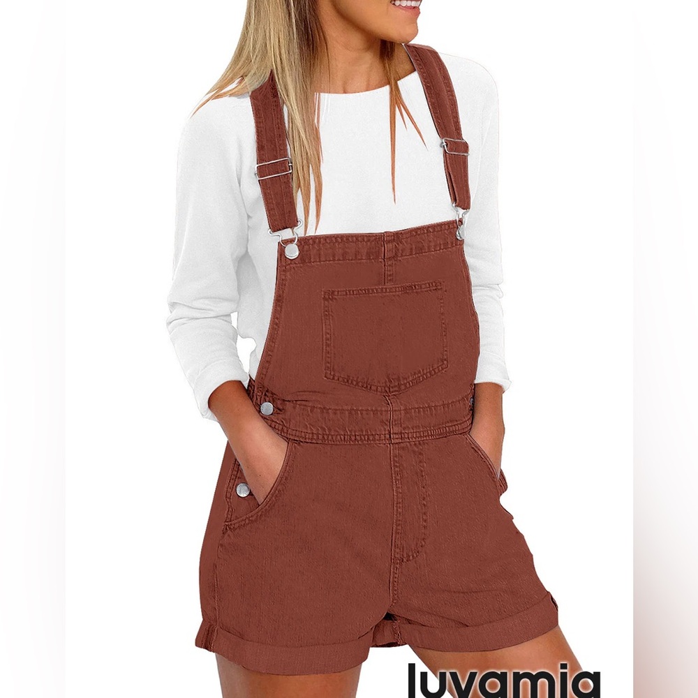 Stylish Rust Overalls